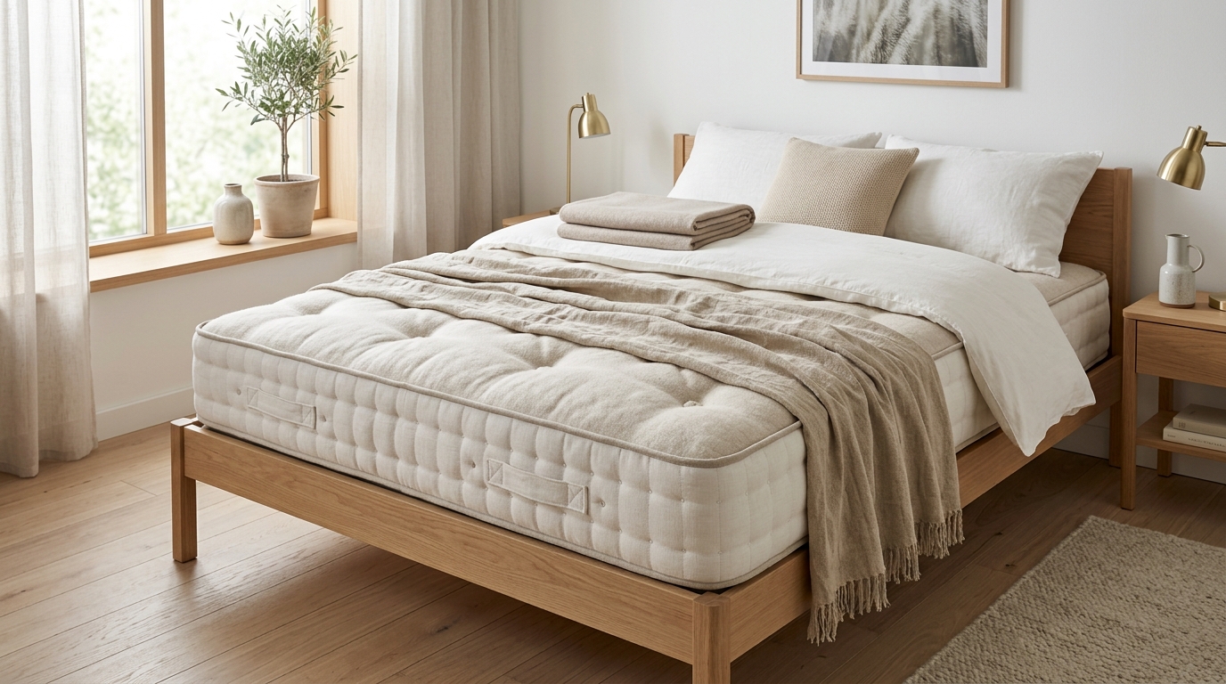 Organic Tufted Comfort & Cooling Layers