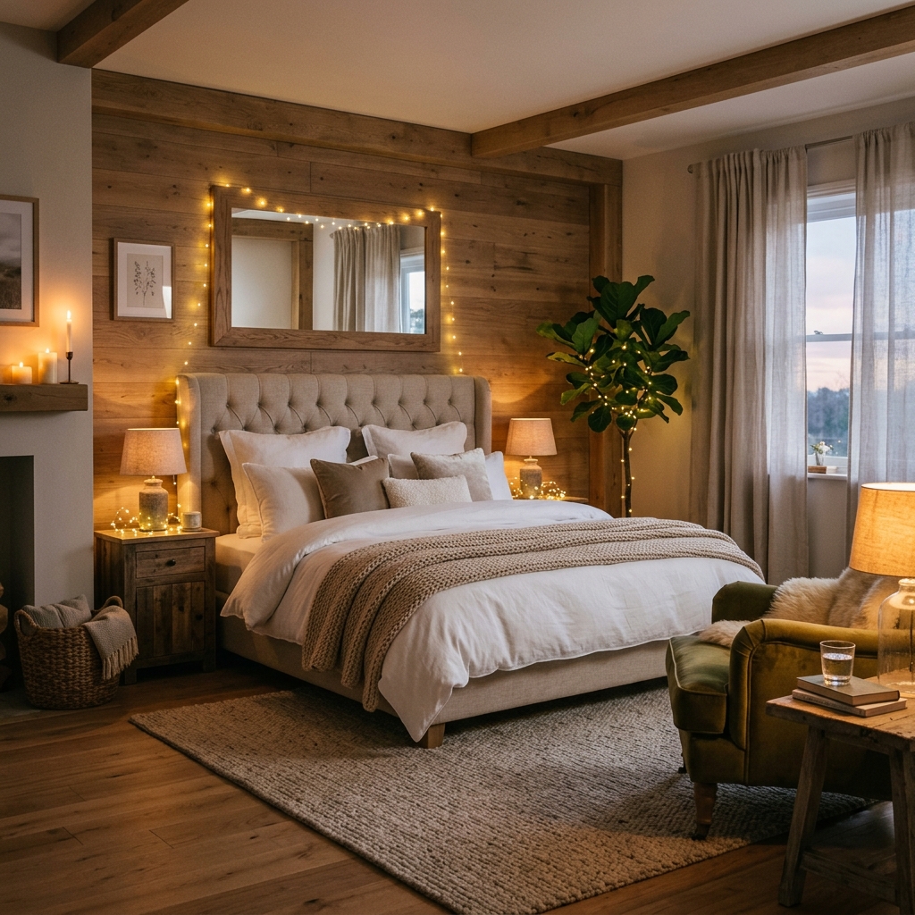Warm Cozy Bedroom
